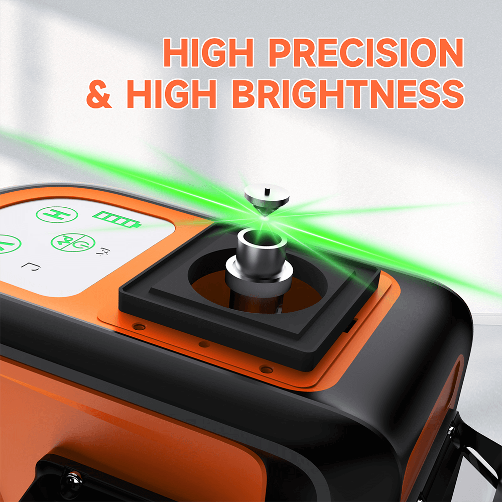 Niveau Laser 360° 16 Lignes – Dovoh P4-360G, Auto-nivelant Vert Haute Précision
