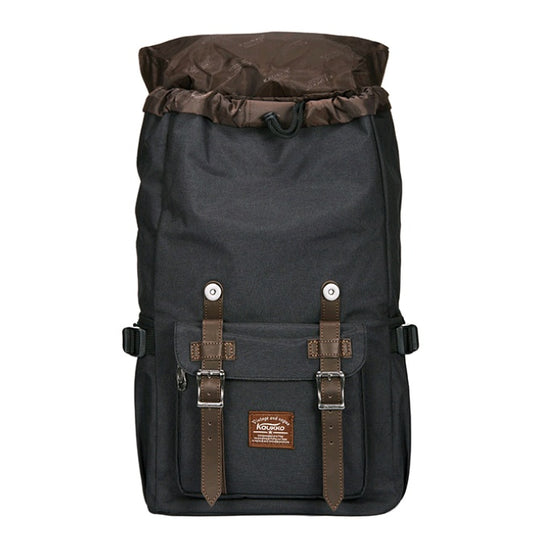 Sac à Dos Décontracté Résistant – Tissu Oxford en Lin, Compartiment Ordinateur, Bretelles Coussinées, Grand Format