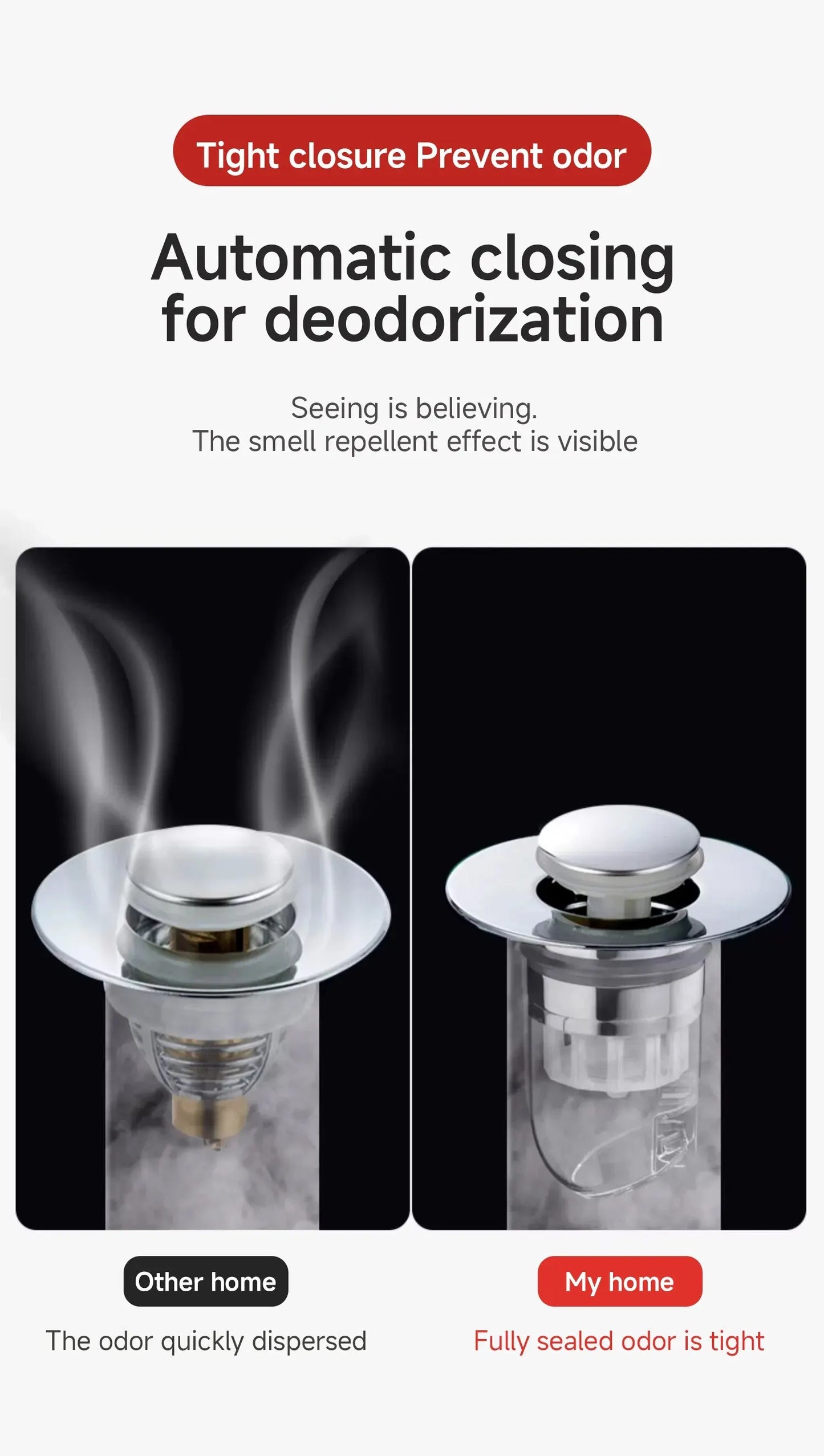 Universal Basin Pop-up Drain Filter Wash Basin Hair Sink Strainer Kitchen Bathtub Stopper Shower Plug Bathroom Tool - StyleZenTech