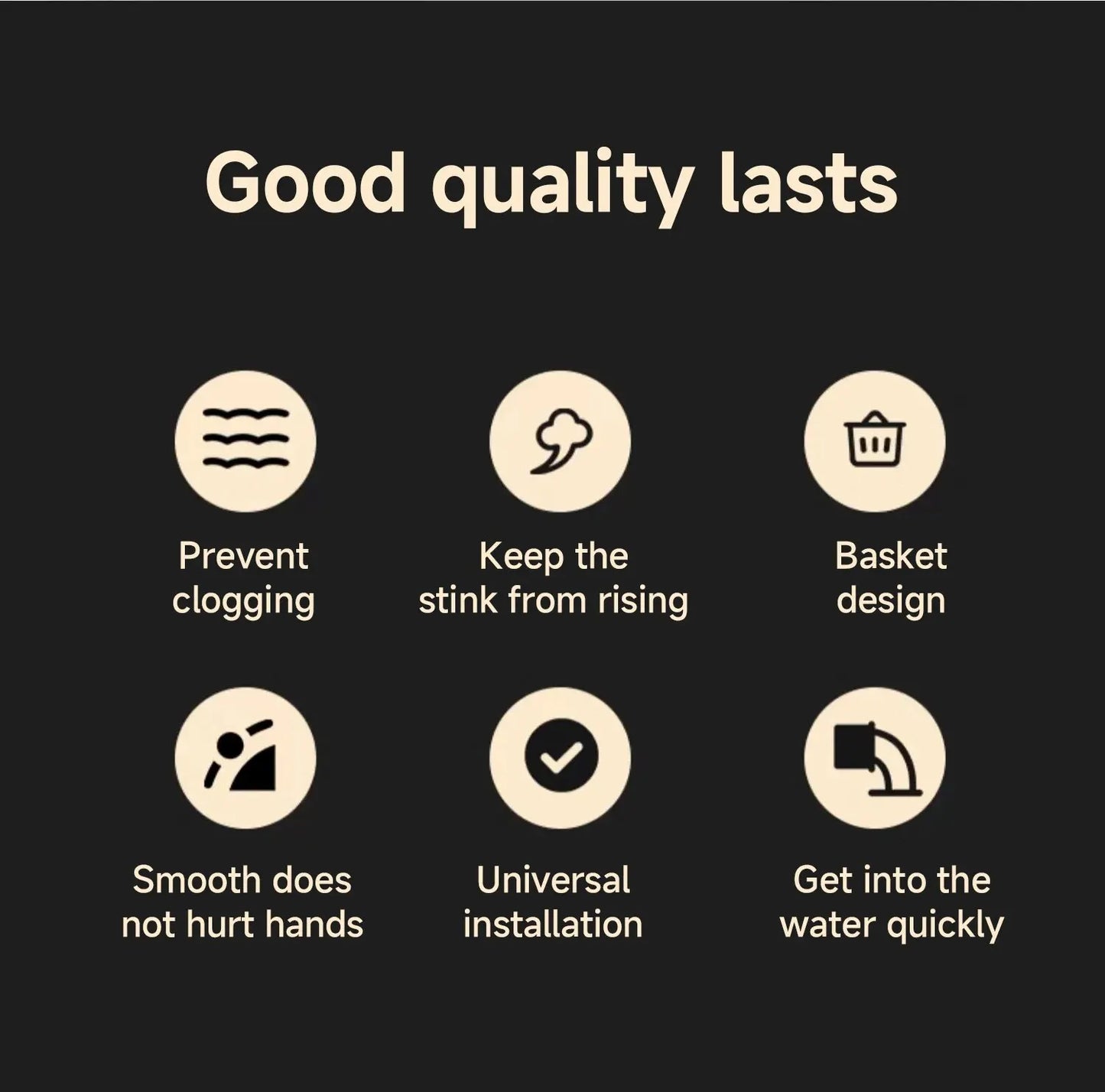 Universal Basin Pop-up Drain Filter Wash Basin Hair Sink Strainer Kitchen Bathtub Stopper Shower Plug Bathroom Tool - StyleZenTech