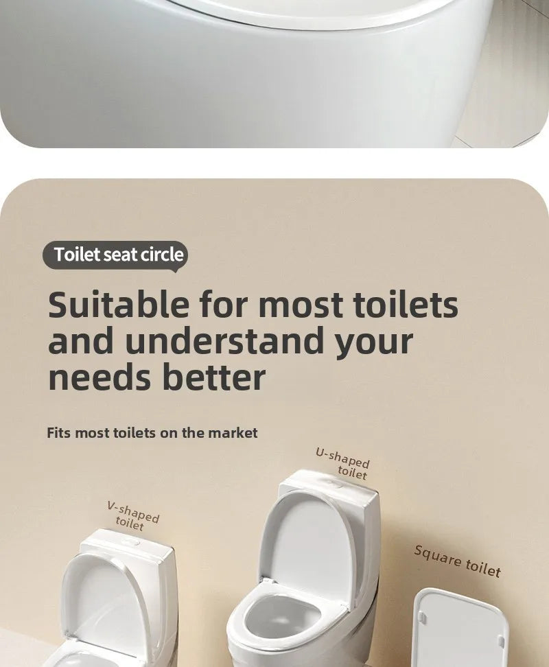 Children's Toilet Seat Toilet Seat Children's Toilet Seat Universal Splash Proof Toilet for Male and Female Babies - StyleZenTech