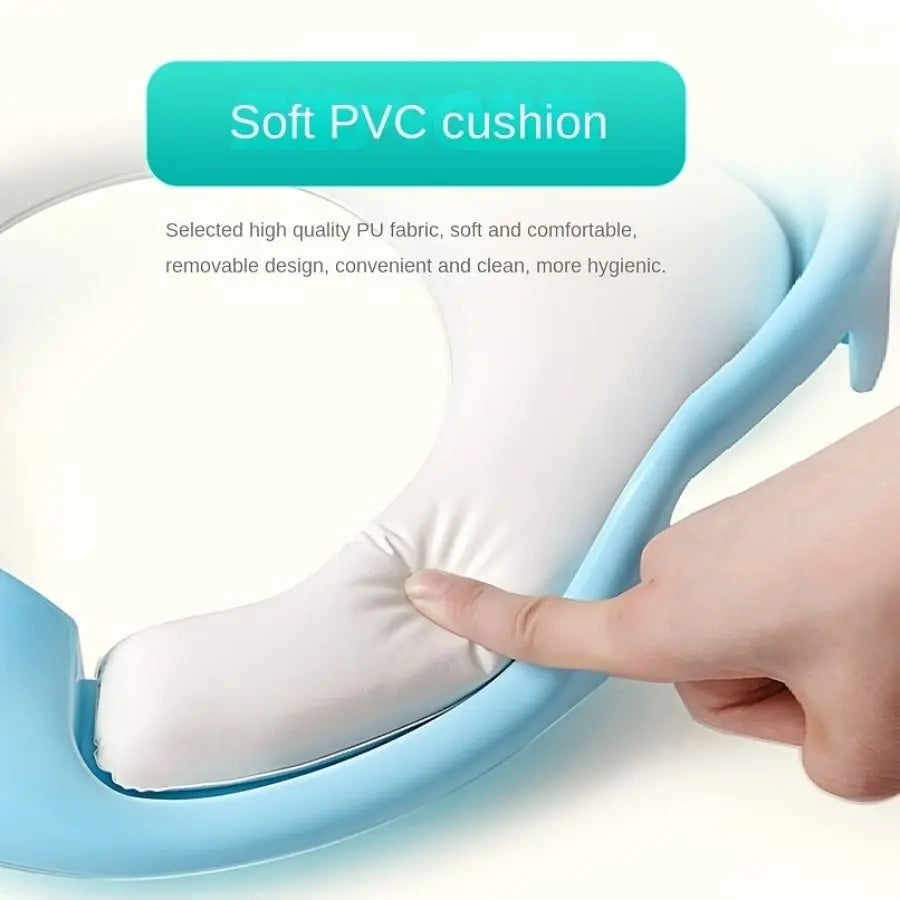 Children's Toilet Seat, Baby Soft Toilet Seat, Portable Baby Toilet Auxiliary - StyleZenTech