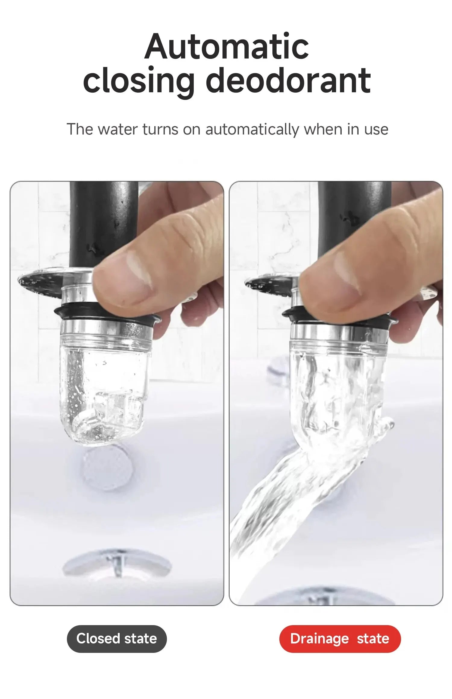 Universal Basin Pop-up Drain Filter Wash Basin Hair Sink Strainer Kitchen Bathtub Stopper Shower Plug Bathroom Tool - StyleZenTech