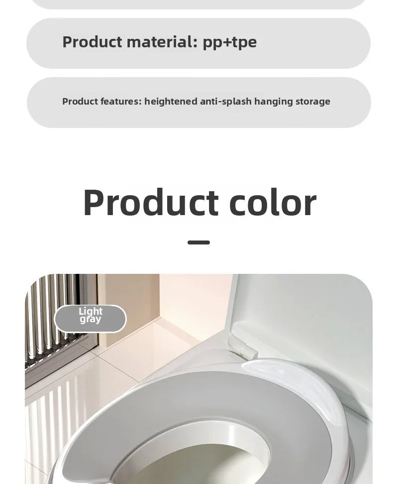 Children's Toilet Seat Toilet Seat Children's Toilet Seat Universal Splash Proof Toilet for Male and Female Babies - StyleZenTech