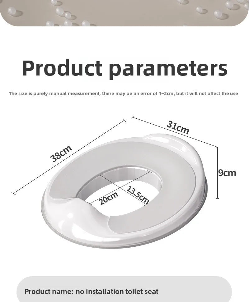 Children's Toilet Seat Toilet Seat Children's Toilet Seat Universal Splash Proof Toilet for Male and Female Babies - StyleZenTech