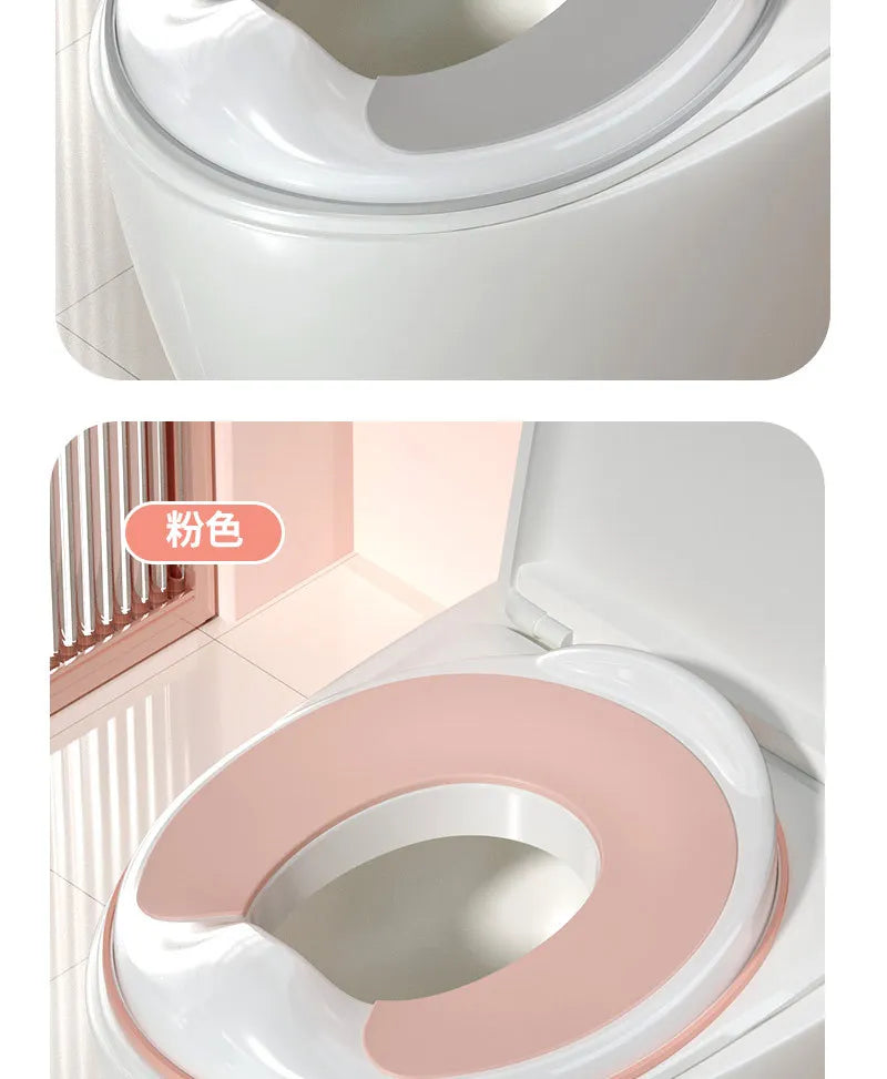 Children's Toilet Seat Toilet Seat Children's Toilet Seat Universal Splash Proof Toilet for Male and Female Babies - StyleZenTech