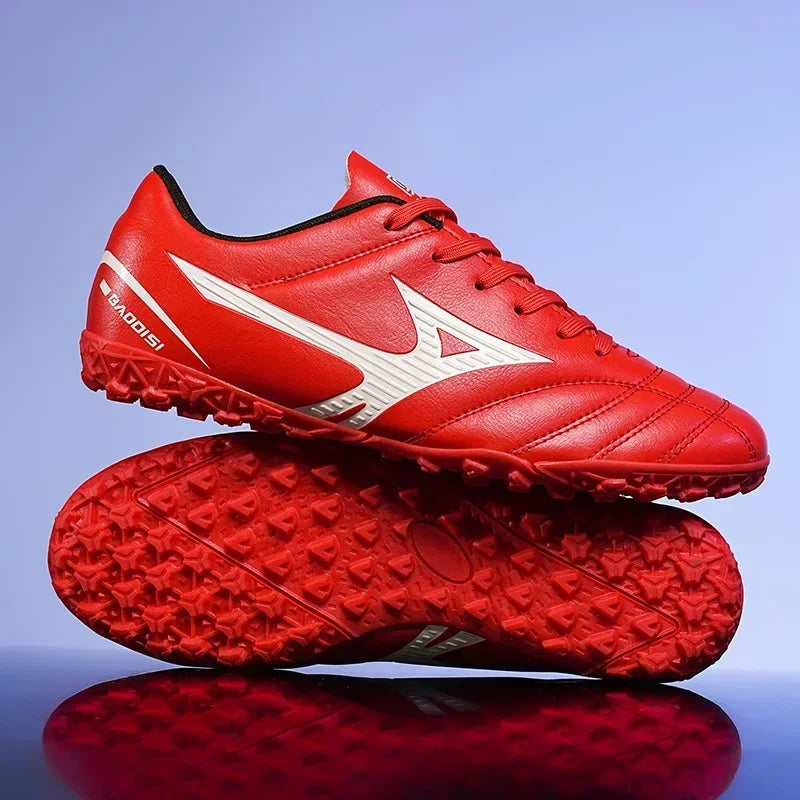 Chaussures de Football Homme et Enfant, Crampons TF/FG Ultralégers Antidérapants pour Terrain Synthétique et Gazon.