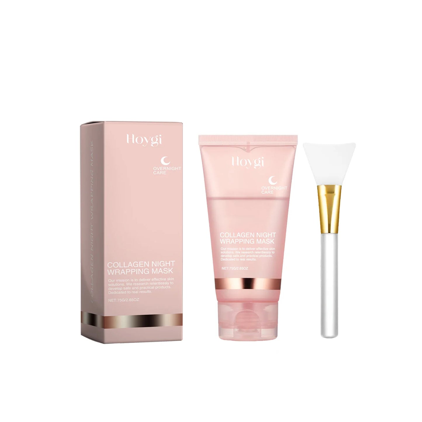 Masque Gel Nuit au Collagène – Hydratant, Raffermissant, Purifiant et Éclat du Teint